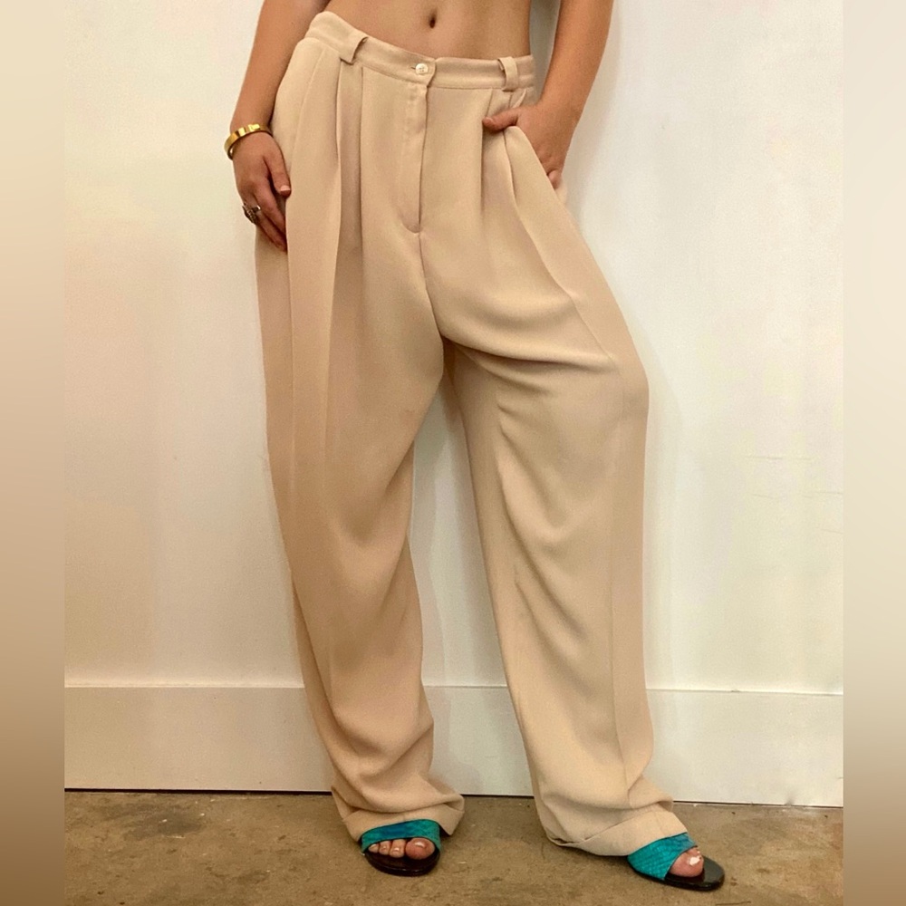 Jones New York tan trouser